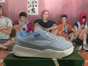 Jordan Blue and Gray Low-Top Sneakers