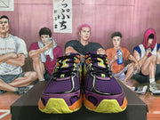 New Balance 740 Color-Blocked Sneakers Purple Green Orange