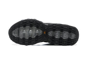 Nike Air Max Black and Silver Sneakers