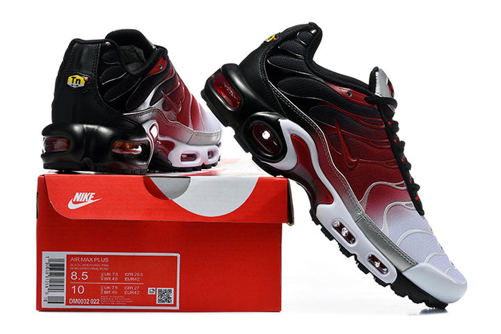 Nike Air Max Plus Sneakers in Black, Red and White