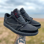Jordan 1 Low OG Travis Scott Black Sneakers DM7866-001