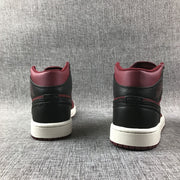 Jordan Air Jordan 1 Mid Sneakers Burgundy Black White