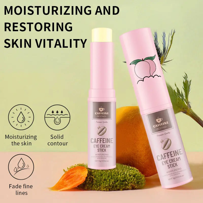 Caffeine Eye Cream Stick – 2-Pack | Moisturizing & Firming Eye Treatment