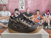 Brown Camouflage Basketball Sneakers