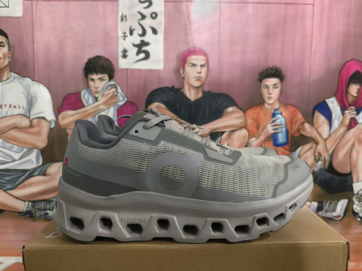 On Gray Sneakers