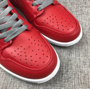 Jordan Air 1 Mid Red High-Top Sneakers 364770-603
