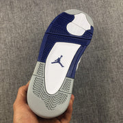 Jordan Air Jordan 4 White Black Blue Sneakers