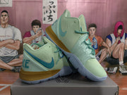 Nike Kyrie Basketball Sneakers Mint Green Blue Gold