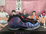 Nike Air Foamposite One Galaxy Basketball Sneakers