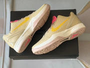 Nike Kobe 6 Clark PE Basketball Shoes Gold and Pink
