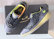 Nike Kobe 3 EYBL Basketball Shoes in Grey and Volt