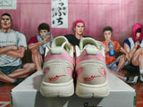 Nike Zoom Pink Painted Basketball Sneakers