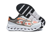 On Cloudswift Remix Running Shoes in Gray and Orange