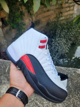 Jordan Air Jordan 12 White Black Red High-Top Sneakers