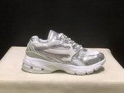 TAP Retro Chunky Sneakers in White and Silver