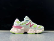 New Balance U9060KO Sneakers in Pastel Pink and Lime