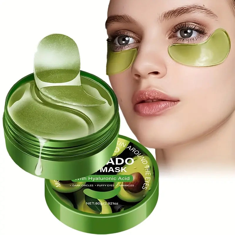 Hydrogel Under Eye Patches – Aloe Vera Eye Mask for Dark Circles, Puffiness & Fine Lines (80g)