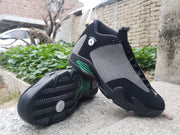 Jordan 14 Black Grey Multicolor Sneakers