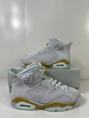 Jordan Air Jordan 6 High-Top Sneakers Paris Olympics White Gold