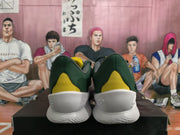 Nike Basketball Shoes in Olive Green and Yellow