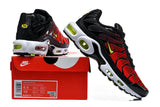 Nike Air Max Plus Sneakers in Red and Black