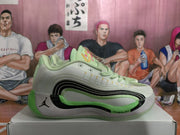 Jordan Basketball Sneakers Green and White
