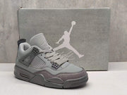 Air Jordan 4 Retro SE Paris Olympics Grey Sneakers
