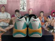 Reebok Basketball Sneakers Lake Green White Orange