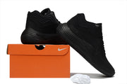 Nike Precision 8 Basketball Shoes in Black, White and Red