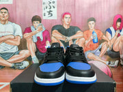 Jordan Low-Top Sneakers Black and Blue