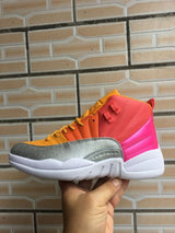 Jordan 12 Retro Sneakers in Sunset Gradient