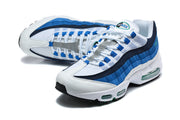 Nike Air Max 95 Sneakers White Blue Green