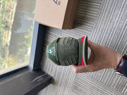 Le Coq Sportif AN-25 Sneakers in Olive Green and Red