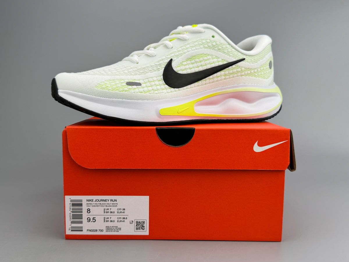 Nike Journey Run Running Shoes White Volt FN0228-700