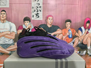 Black and Purple Basketball Sneakers