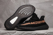 Yeezy 350 V2 Black Peach Stripe Sneakers