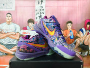 Nike Kobe 4 Basketball Shoes in Purple Multicolor