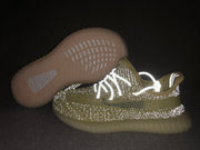 Yeezy 350 V2 Kids Sneakers Angel Ding Yellow
