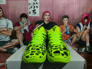 Nike Green and Black Basketball Sneakers