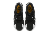 Nike Air More Uptempo Black White Gold Sneakers