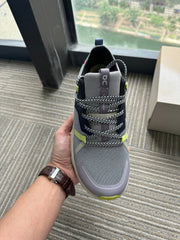 On Running Cloudsurfer AP-10 Sneakers in Gray and Lime