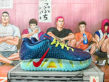 Nike LeBron 20 Basketball Shoes Blue and Volt