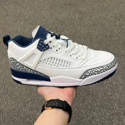Jordan Spizike Low White and Navy Sneakers FQ1759-104