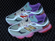 New Balance 9060 WRB Sneakers in Mint and Pink