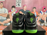 Black and Neon Green Basketball Sneakers