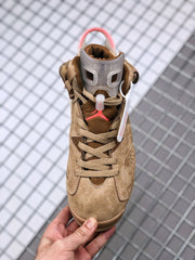 Jordan Air Jordan 6 Travis Scott Desert Brown Sneakers DH0690-200