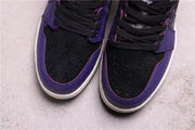 Jordan 1 Zoom Air CMFT Bayou Boys Black Purple Sneakers
