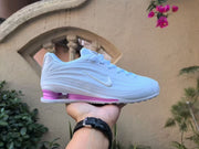 Nike Shox-Style Low-Top Sneakers with Spring Heel
