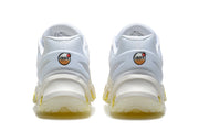 Nike Air Max White and Yellow Sneakers