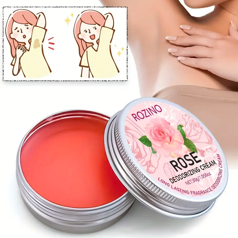 Rose Deodorizing Cream | All-Day Freshness & Confident Charm